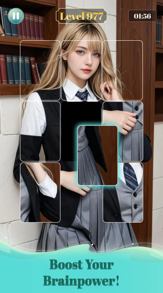 Beauty Uncover Jigsaw screenshot 3