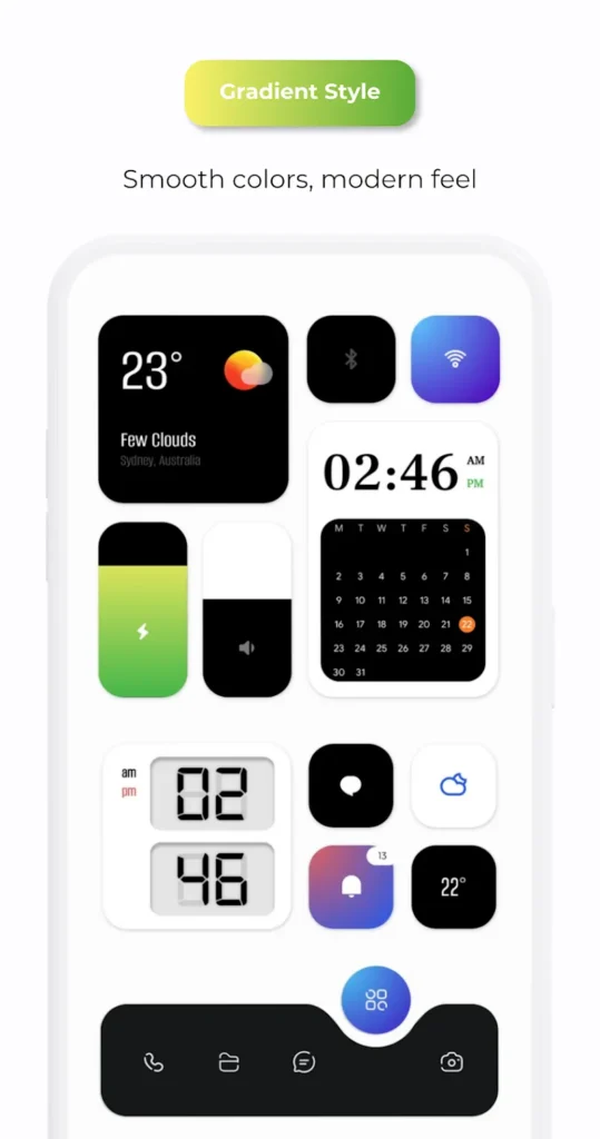 Flux Neo for KWGT screenshot 3