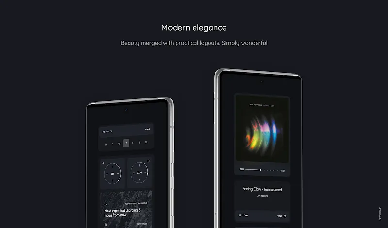 Aura KLWP screenshot 3