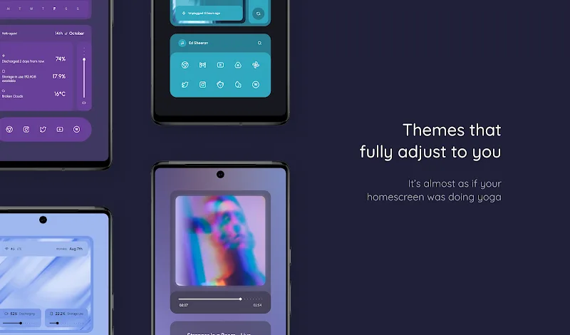 Futura KLWP screenshot 3