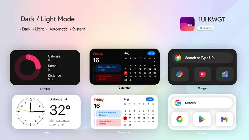 iUI KWGT screenshot 3