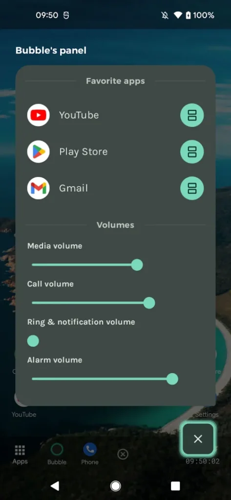 Bubble: Apps in split screen screenshot 3