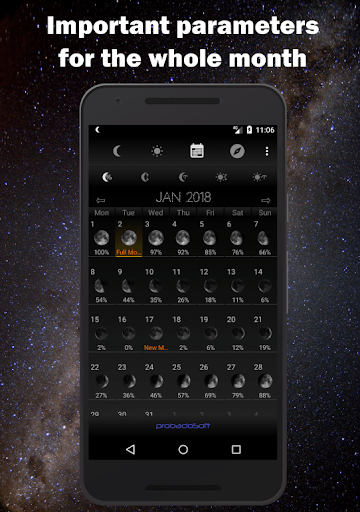 Moon Phase Calendar MOD screenshot 3