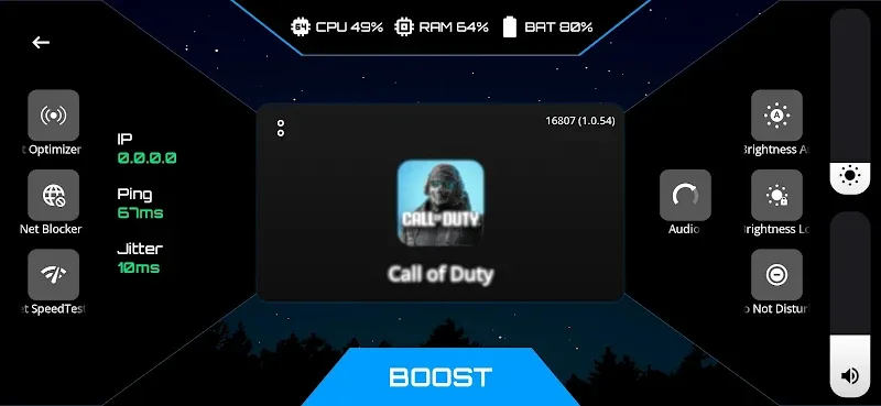 Game Panel screenshot 3