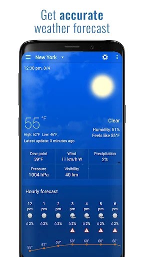 3D Sense Clock & Weather MOD screenshot 3