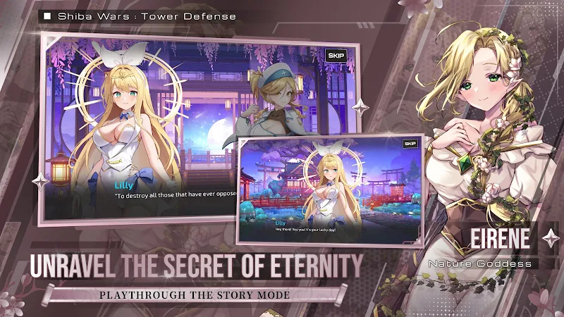 Shiba Wars: Goddess Link TD screenshot 3