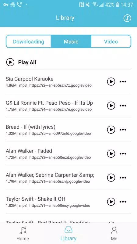 Doremi Music downloader screenshot 3