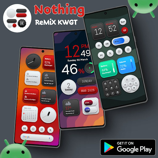 Nothing ReMiX KWGT MOD screenshot 3