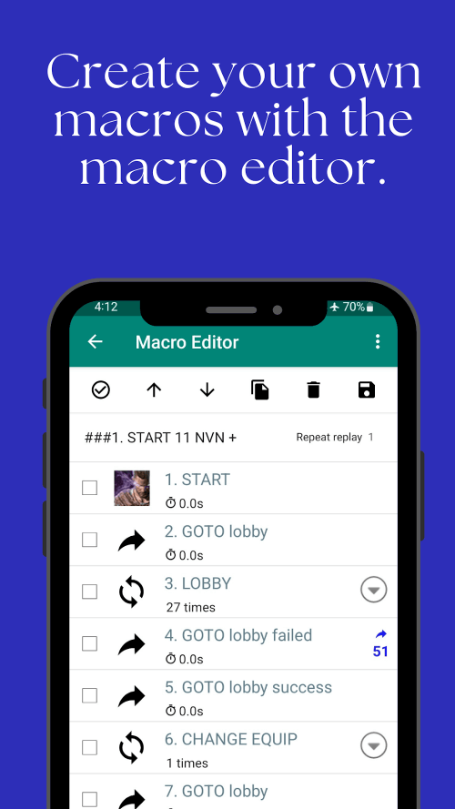 Touch Macro Pro screenshot 3