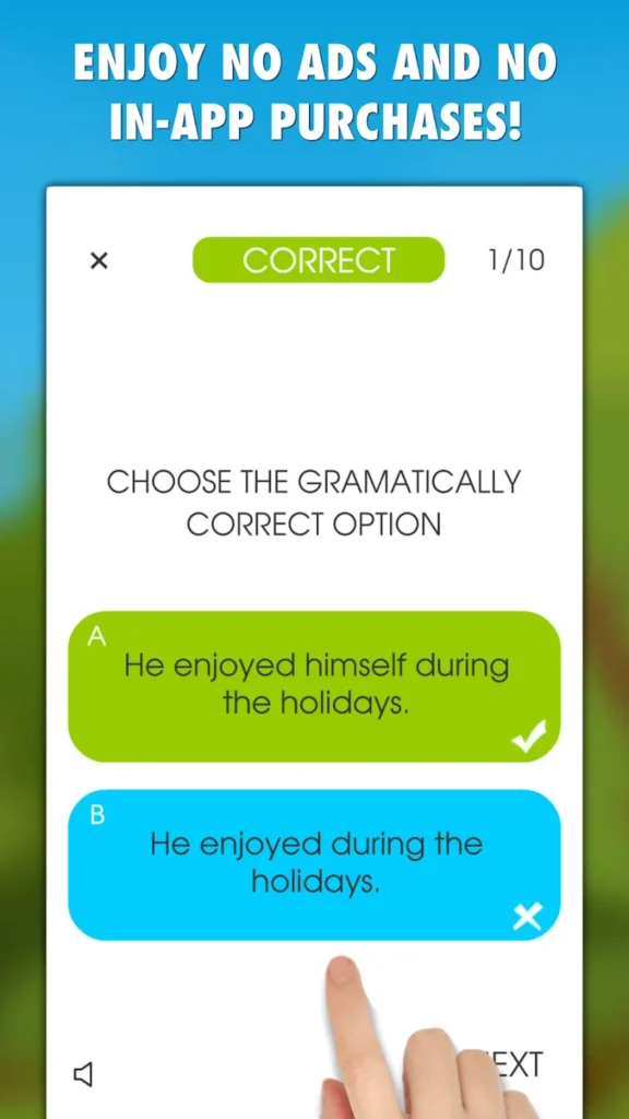 My English Grammar Test PRO screenshot 3