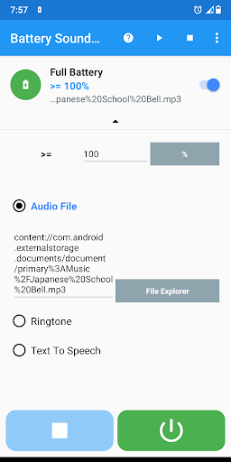 Battery Sound Alert MOD screenshot 3