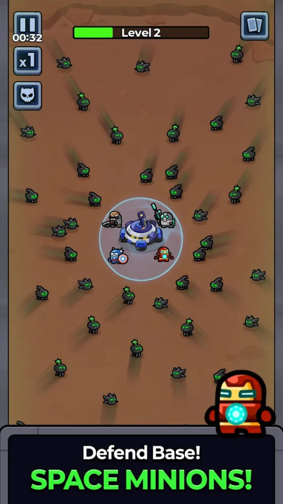 Space Minions: Defense screenshot 3