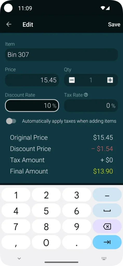 Shopping Calculator screenshot 3