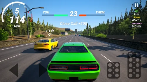 Highway Car Traffic Battle screenshot 3