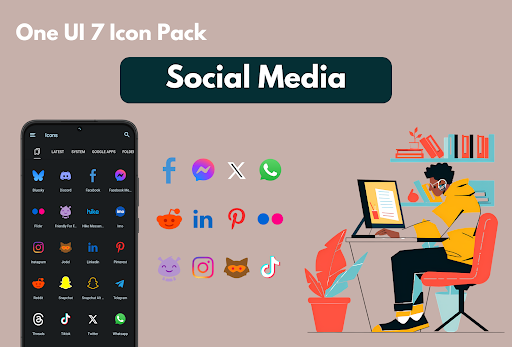 OneUI 8 Icon Pack MOD screenshot 3