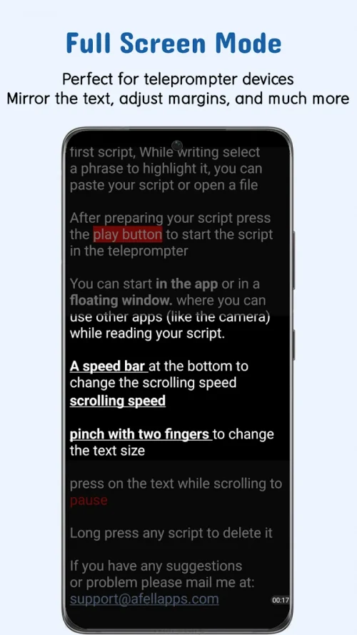 Nano Teleprompter screenshot 3