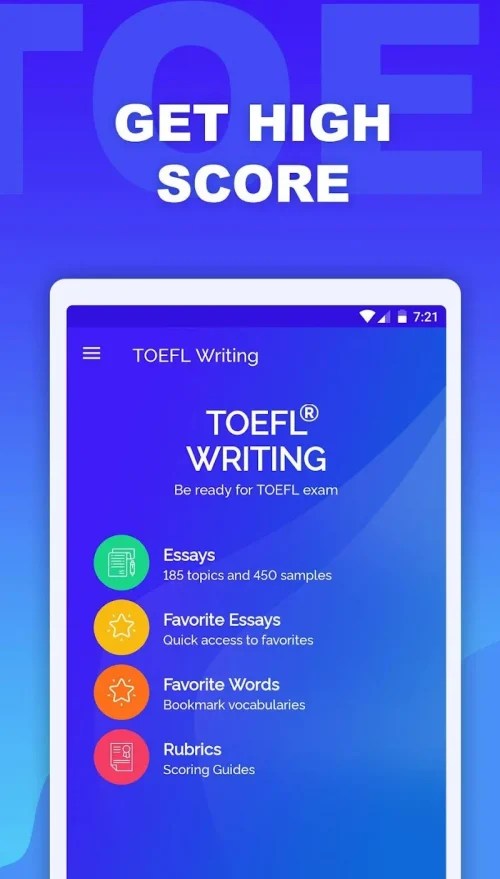 Writing – TOEFL Essay 2025 (TOEFL Writing) screenshot 3