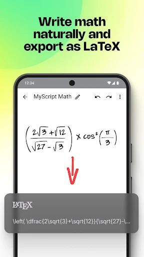 MyScript Math MOD screenshot 3