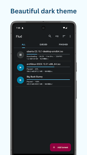 Flud Torrenter MOD screenshot 3