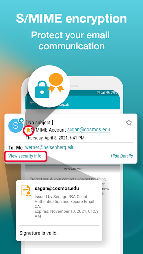 Email Aqua Mail MOD screenshot 3