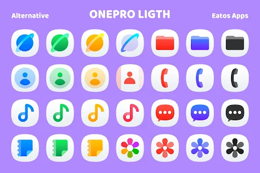 OneLight 8 Icon Pack MOD screenshot 3