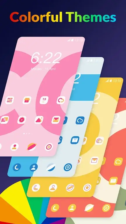 Color Launcher, cool themes screenshot 3