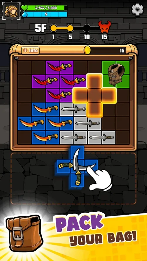 Pack & Clash: Backpack Battle screenshot 3