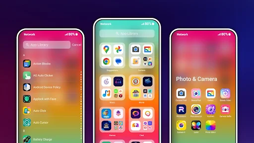 HiPhone Launcher MOD screenshot 3
