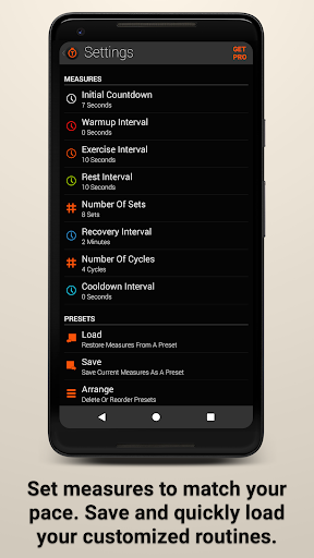 Tabata Timer and HIIT Timer MOD screenshot 3