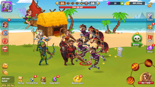 Firestone Idle RPG screenshot 3