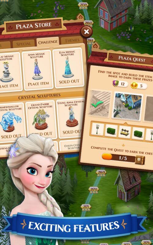Disney Frozen Free Fall screenshot 3