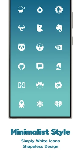 Simply Minimal White Icon Pack screenshot 3