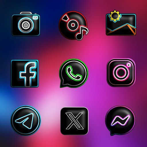 Flixy 3D – Icon Pack screenshot 3