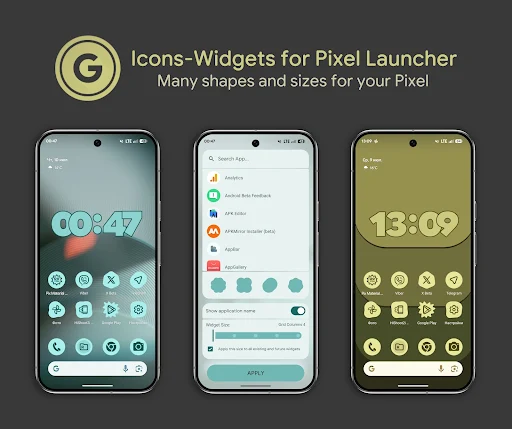 Pix Material Expressive Icons screenshot 3