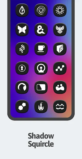 One 3D Dark Icon Pack screenshot 3
