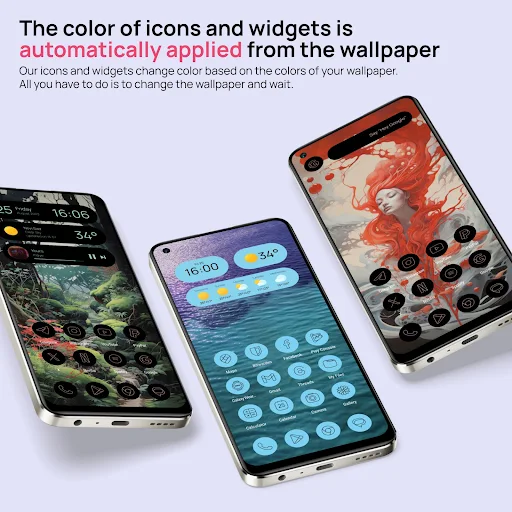 Vera Material You Icon Pack MOD screenshot 3