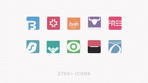 Squared – Square Icon Pack screenshot 3
