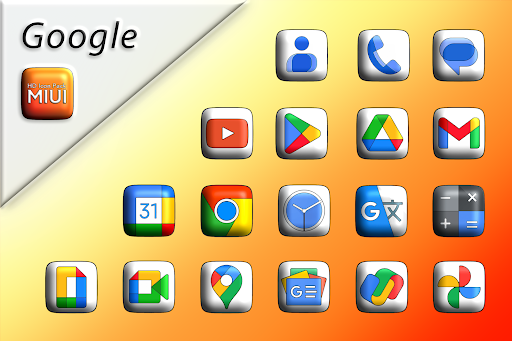 MIUI 3D Icon Pack MOD screenshot 3