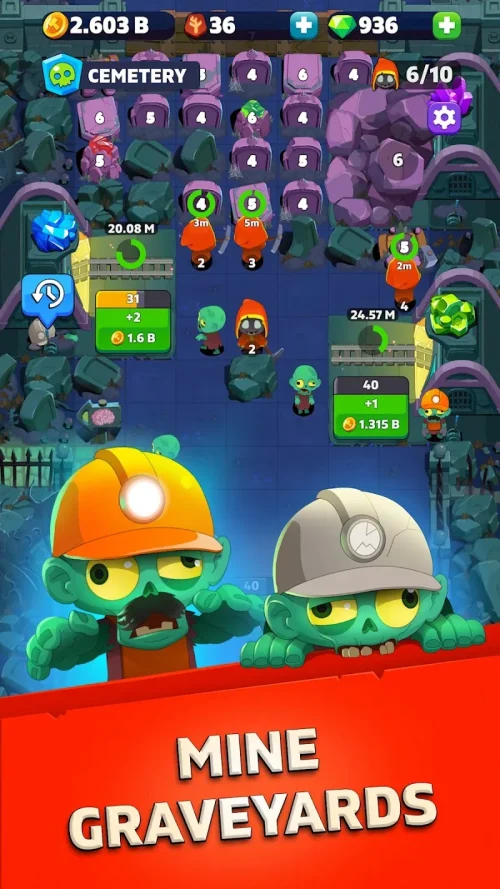 Tomb Miner – Idle Merge screenshot 3