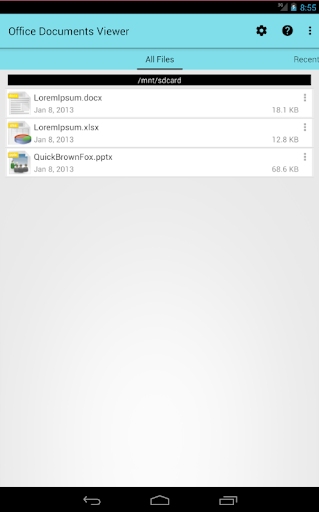 Office Documents Viewer screenshot 3