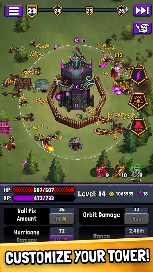 Evil Tower – Idle Defense TD screenshot 3