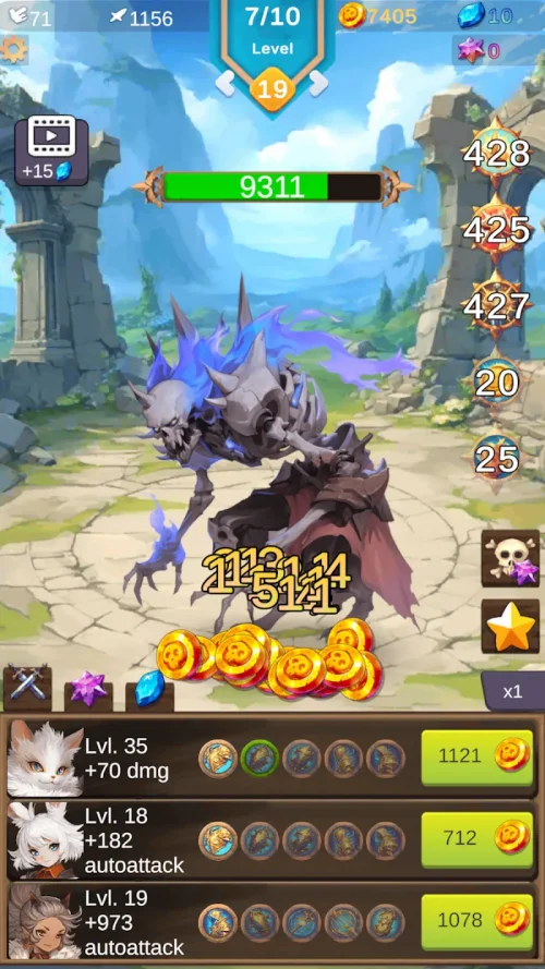 Anima Saga – RPG Clicker screenshot 3