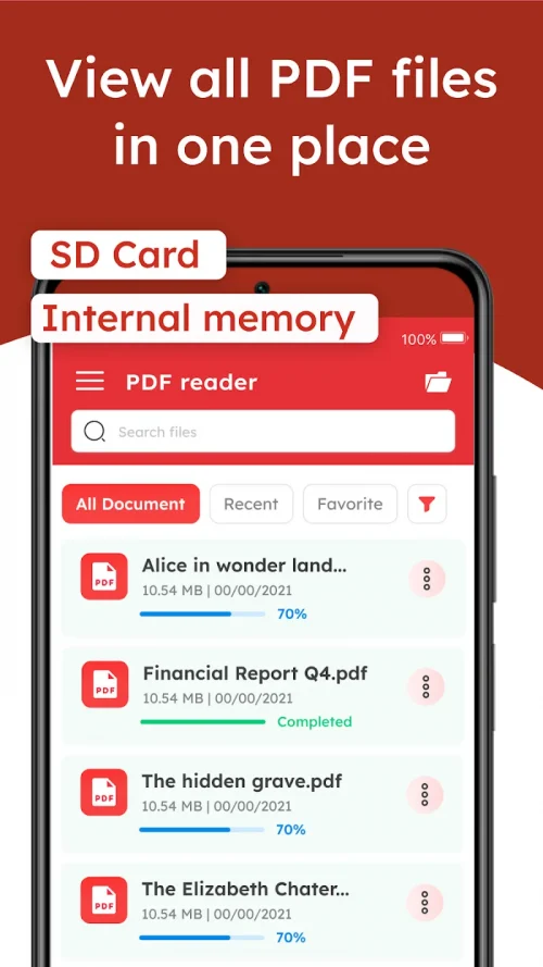 EasyPDF – All PDF Reader screenshot 3