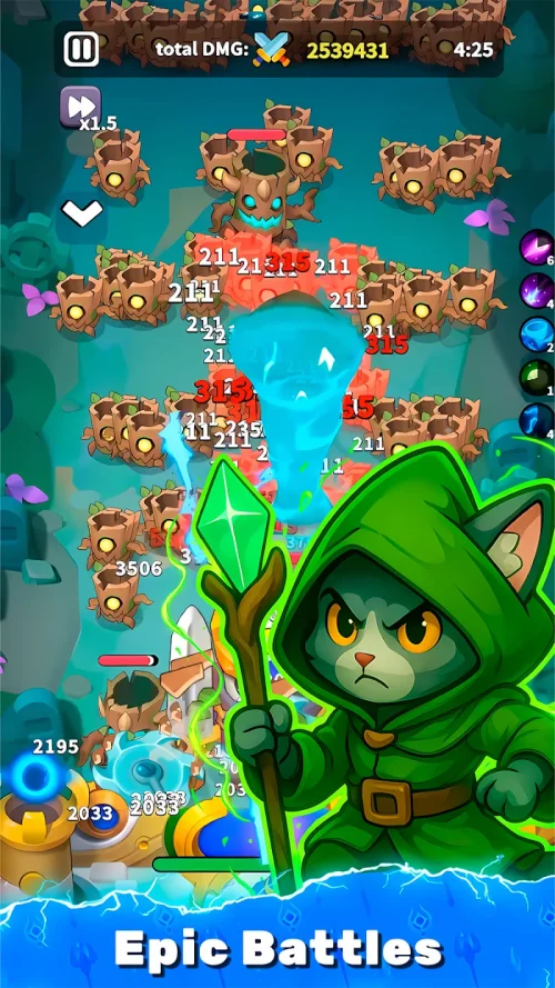 Archmagic Survivors Magic TD screenshot 3