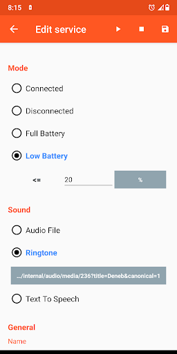 Battery Sound Notification screenshot 3