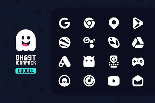 Ghost IconPack screenshot 3