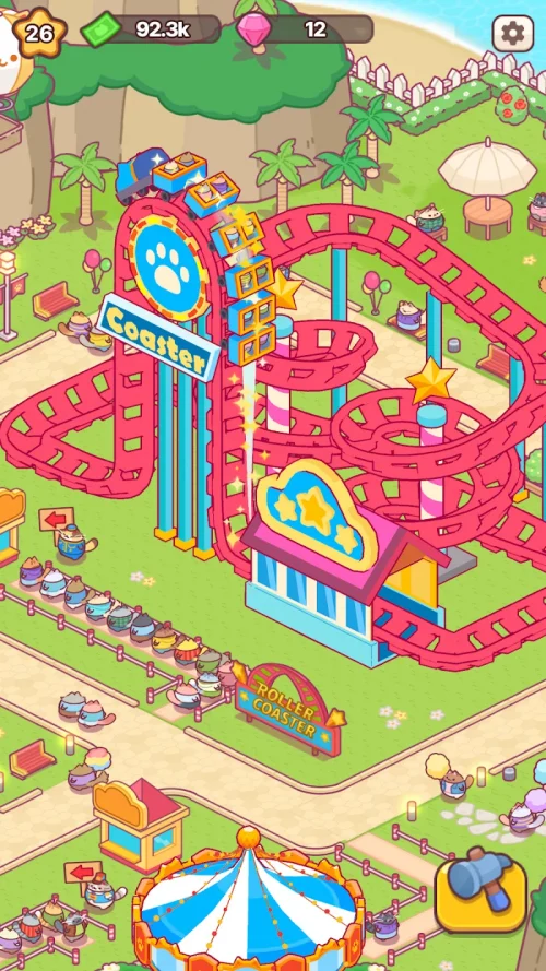 Cat Theme Park : Cute Tycoon screenshot 3