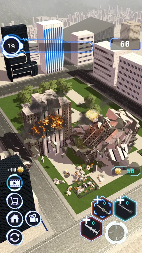 City Demolish: Rocket Smash! screenshot 3