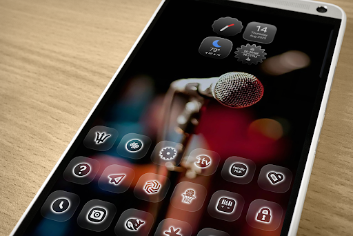 Neon Glass – Icon Pack screenshot 3
