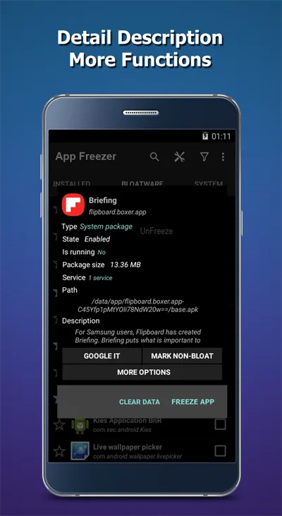 App Freezer screenshot 3